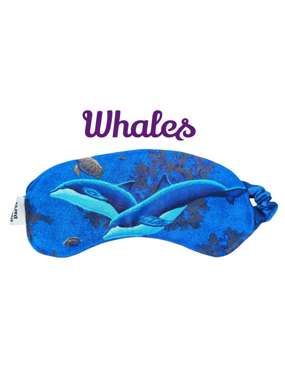 Whale Print Kids Sleep Mask